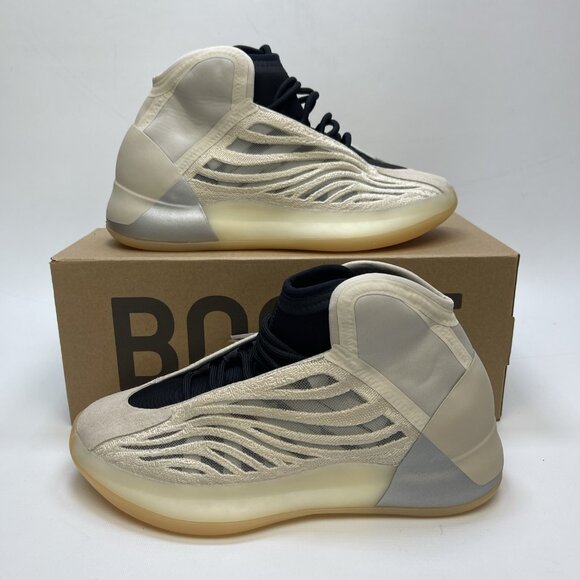 Adidas Yeezy YZY QNTM "Mist Slate" Cream HQ2085 Sz Men 7.5 Ye Kanye Limited NWB - Picture 1 of 10